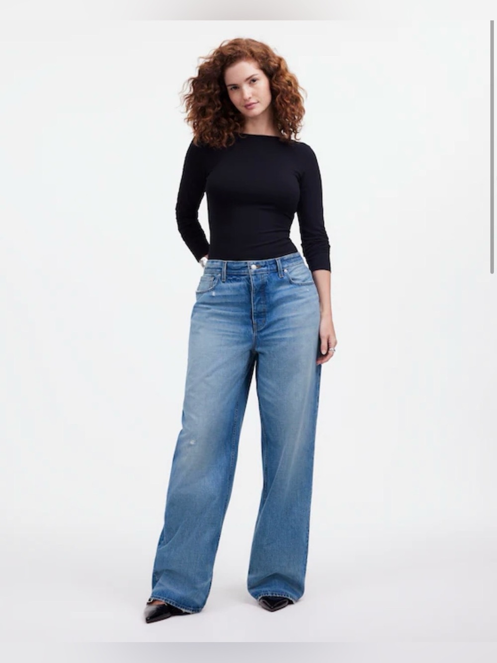 Madewell — NWT Curvy Low Slung Jeans